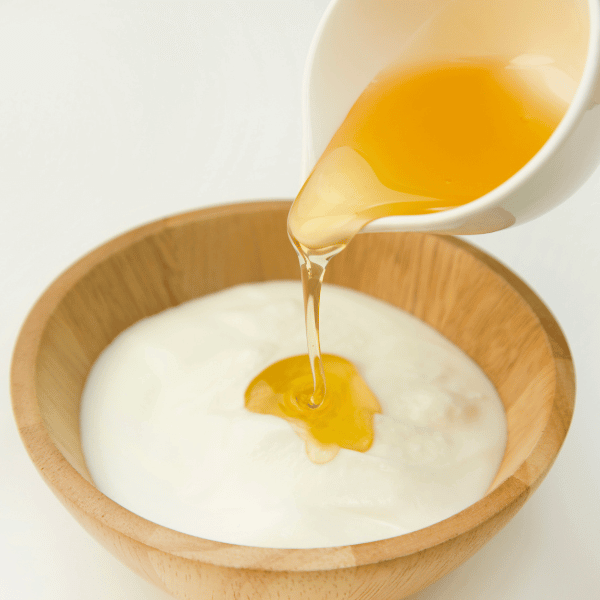 yogurt con olio d'oliva